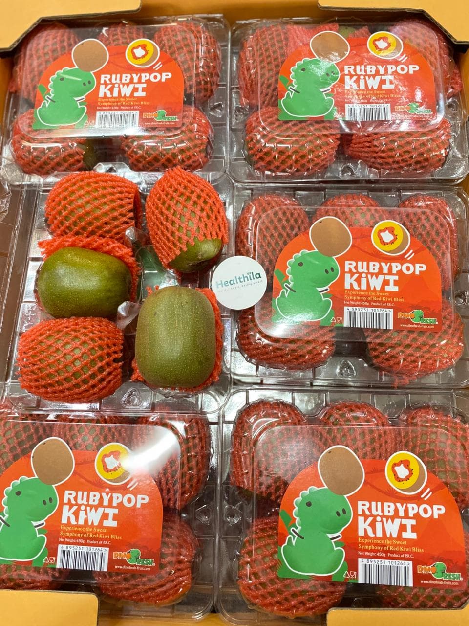 Kiwi Red Ruby Pop Pack - Dino Fresh